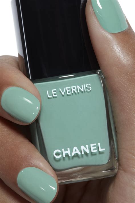 chanel nail polish sea sea green|Chanel nail varnish colors.